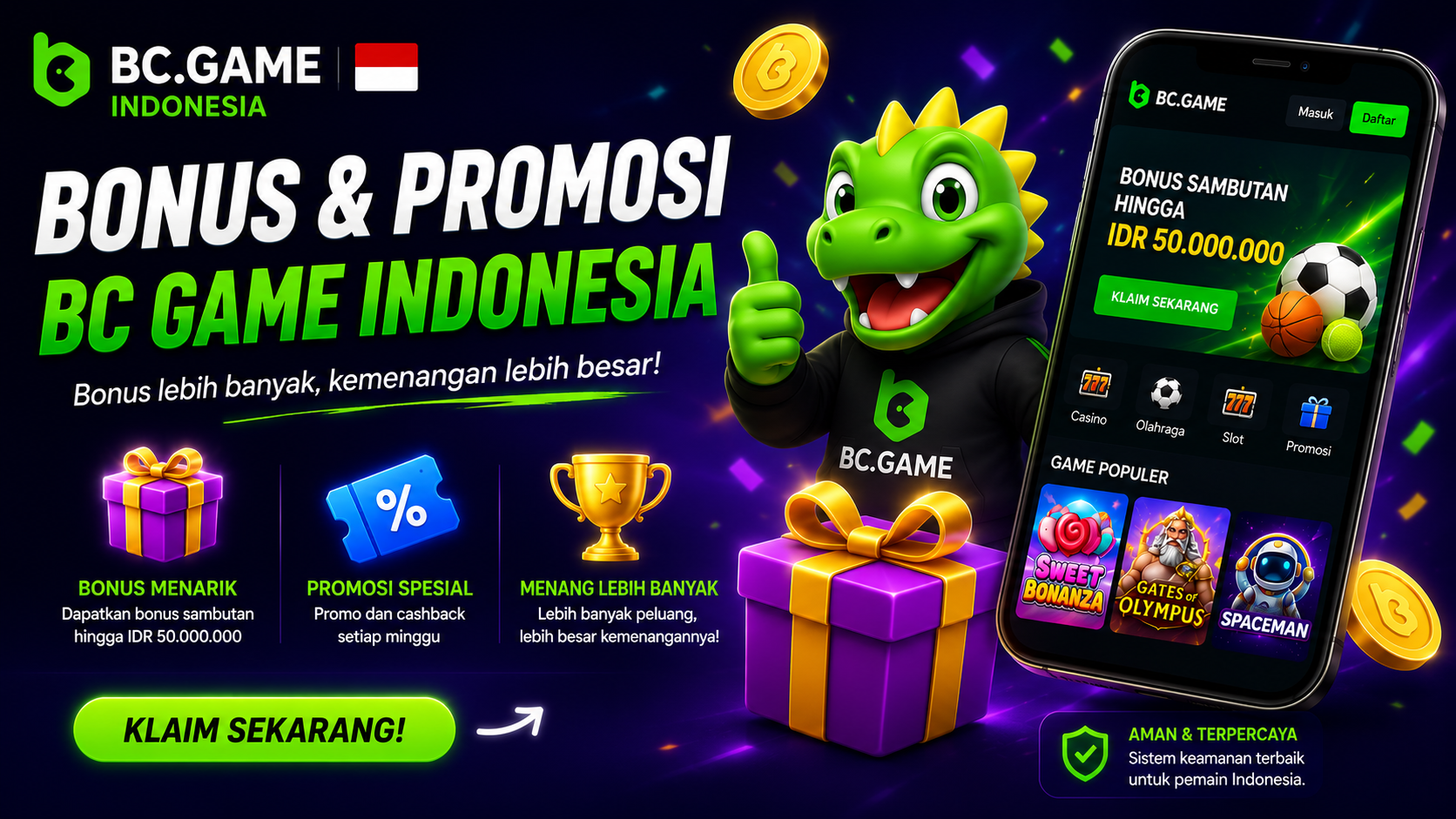 Bonus dan Promosi BC Game Indonesia