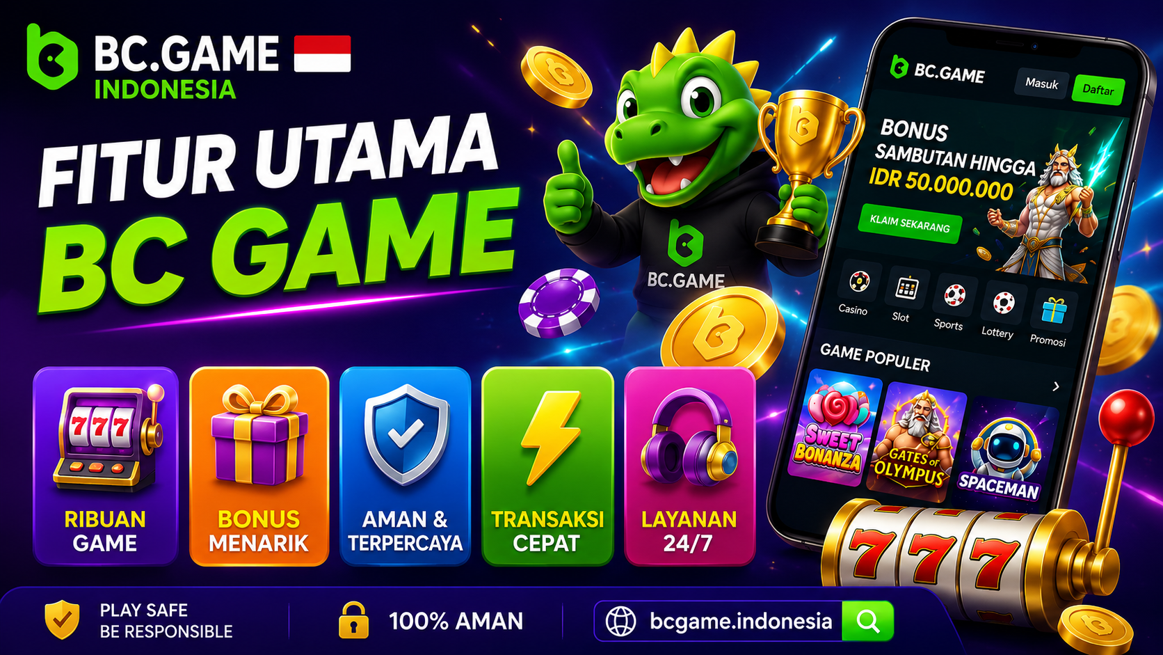 Fitur Utama BC Game